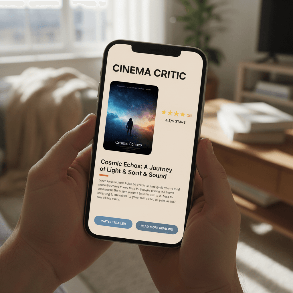 Smartphone displaying incoming customer reviews and Google ratings